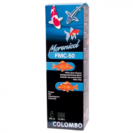 COLOMBO Morenicol FMC-50 - 500 ml/12500 Litres - Traitement pour poisson bassin Aqua Store