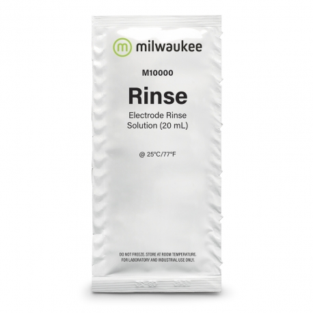 MILWAUKEE solution de rinçage pour électrodes M10000B - 20ml