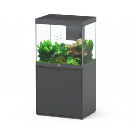 Image 1 - Aquarium AQUATLANTIS Volga 200 Gris Anthracite Mate tout équipé - 242 Litres Aqua Store