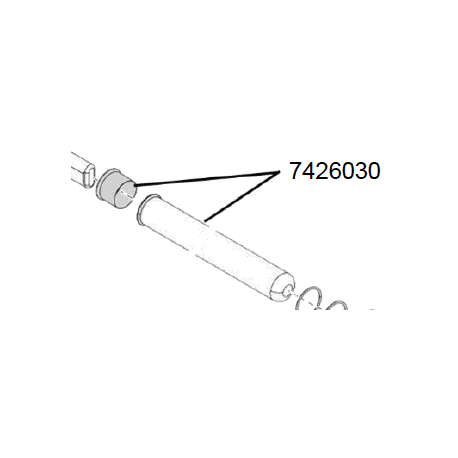 EHEIM Tube de quartz 5304-5306 pour filtre UV Clear UVC 36