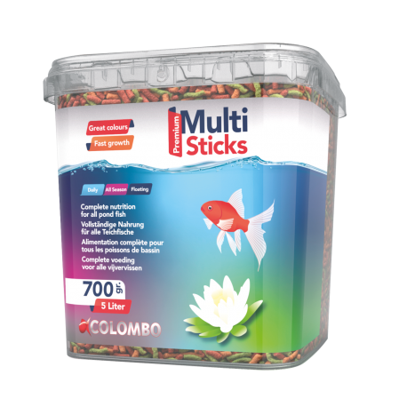 COLOMBO Multi Sticks - 17-20 mm - 700 g - 5 L pour tout poisson de bassin