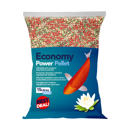 COLOMBO Economy Power Pellet - Granulés 4 mm - 1600 g - 15 L