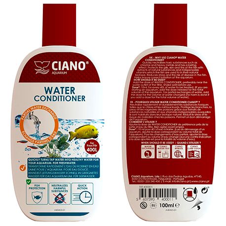CIANO Water Conditioner - 100ml - Traitement de l’eau pour aquarium Aqua Store