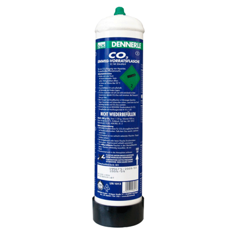 DENNERLE Bouteille de CO2 Jetable - 1200g Aqua Store