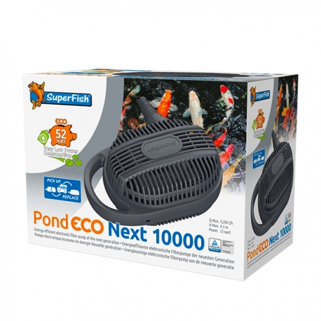 SUPERFISH Pond ECO Next - 10000 L/h - 52W - Pompe pour bassin