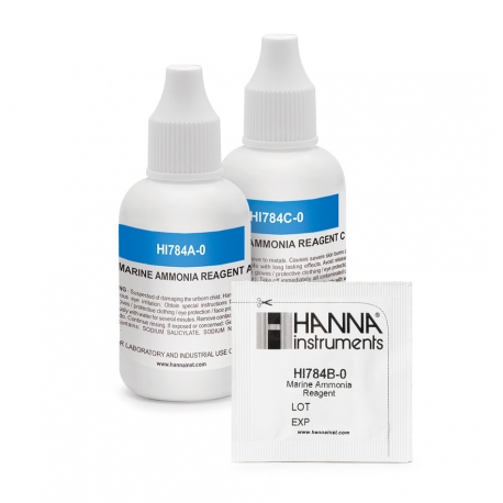 HANNA HI784-25 Réactifs pour Mini-photomètre Ammoniac HI784, 25 tests