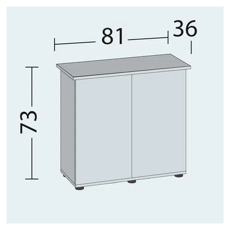 Image 3 - Meuble aquarium JUWEL Rio 125 Blanc sans cuve Aqua Store