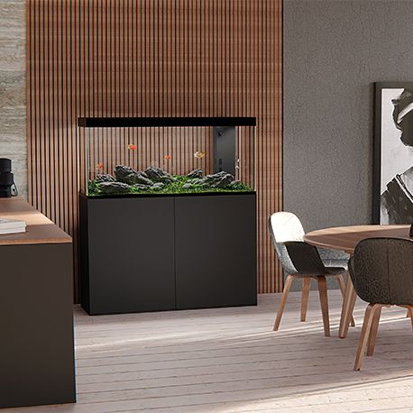 Image 1 - Meuble pour aquarium CIANO Emotions Pro 120 - Noir Aqua Store