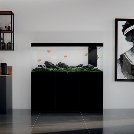 Image 1 - Meuble pour aquarium CIANO Emotions Pro 150 - Noir Aqua Store