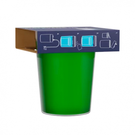 DENNERLE Recharges BIO-CO2 pour 60 jours - Lot de 2 bouteilles pour kit CO2 aquarium Aqua Store