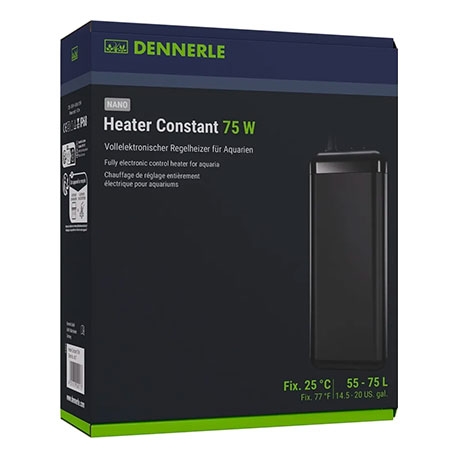 DENNERLE Heater Constant 75 Watts - Chauffage pour aquarium Aqua Store