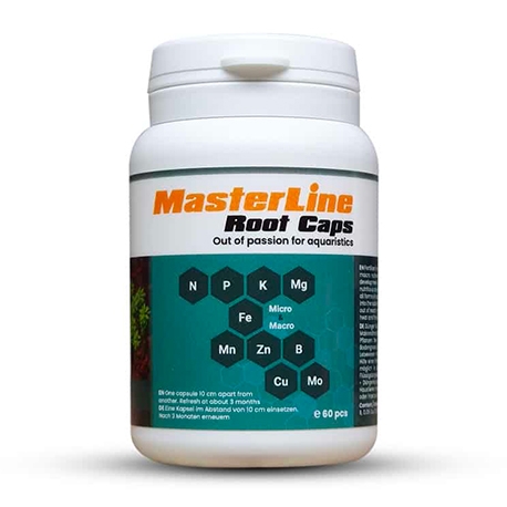 MasterLine Root Caps – Engrais Solide Complet - 60 Capsules Aqua Store