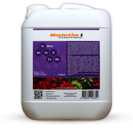 MasterLine I – Engrais Liquide aux Micro-Nutriments - 5000ml Aqua Store