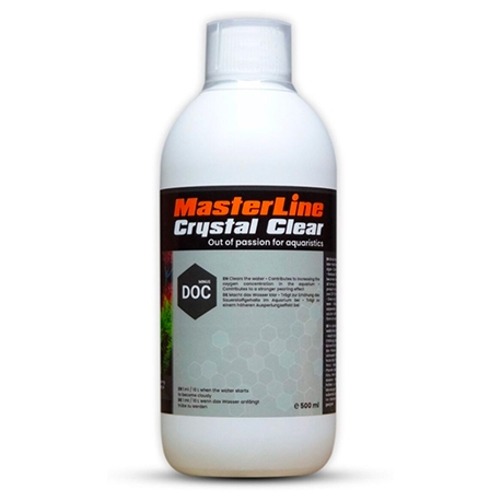 MasterLine Crystal Clear – Clarifiant d'eau pour Aquarium - 500ml Aqua Store