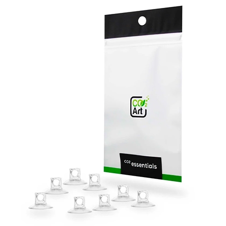 CO2 ART Ventouse de Haute Qualité pour Tubes 6 / 4mm et Équipement en verre - x8 Aqua Store