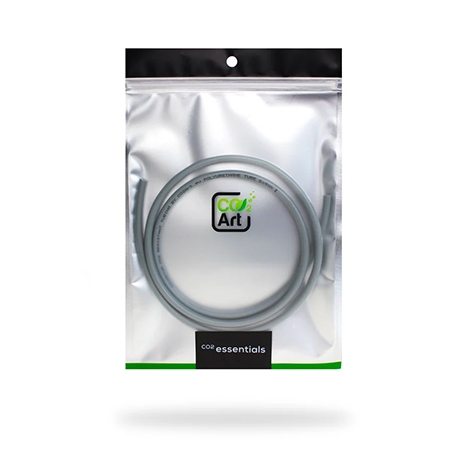 CO2 ART Tuyau en Polyuréthane - Pour CO2 - Ø 4/6 mm - Gris Silver - 3 mètres Aqua Store