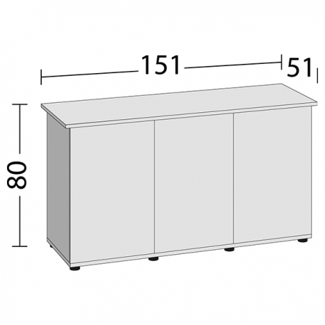 Image 2 - JUWEL meuble RIO 450 - Blanc Aqua Store