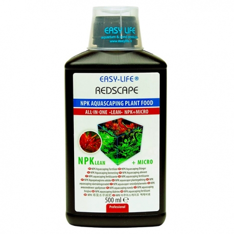 EASY LIFE RedScape - Fertilisant pour aquarium - 500 ml Aqua Store