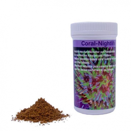 PREIS Coral Nightlife - Aliment pour Coraux Noc­turnes et Animaux Fil­treurs - 55 g Aqua Store