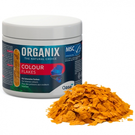 OASE Organix Colour Flakes - Nourriture pour poissons colorés - 175 ml Aqua Store
