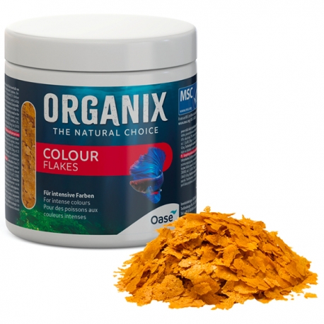 OASE Organix Colour Flakes - Nourriture pour poissons colorés - 250 ml Aqua Store