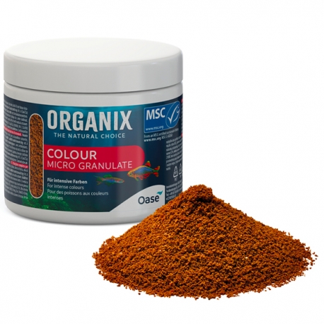 OASE Organix Micro Colour Granulate - Nourriture pour petits poissons colorés - 175 ml Aqua Store