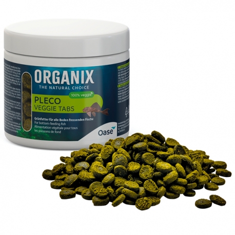 OASE Organix Pleco Veggie Tabs - Nourriture pour poissons végétariens - 175 ml Aqua Store