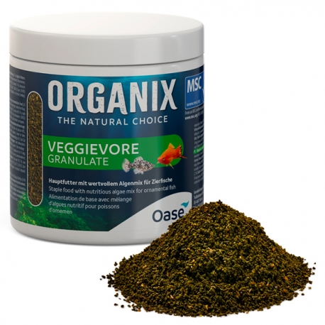 OASE Organix Pleco Veggie Tabs - Nourriture pour poissons végétariens - 250 ml Aqua Store