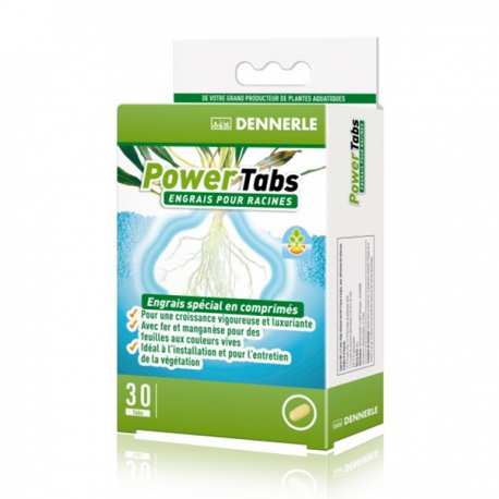 DENNERLE engrais PowerTabs - Boite de 30 cachets Aqua Store