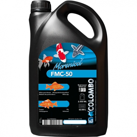 COLOMBO Morenicol FMC-50 - 2500 ml/62500 Litres - Traitement pour poisson de bassin Aqua Store