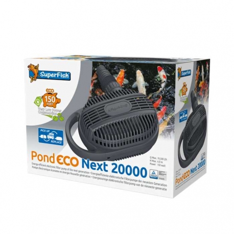 Image 1 - SUPERFISH Pond ECO Next - 20000 L/h - 150W - Pompe pour bassin Aqua Store