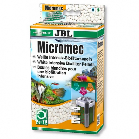 JBL Micromec - Boules Blanches pour Biofiltration Intensive - 700 g Aqua Store