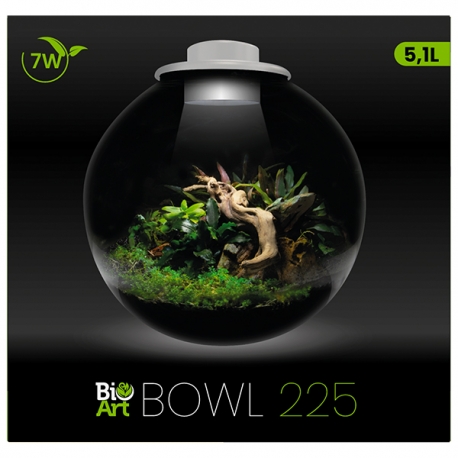 Image 1 - BIOART Bowl 225 LED Nano Garden - Blanc - Terrarium Livré Complet - 5,1 Litres Aqua Store