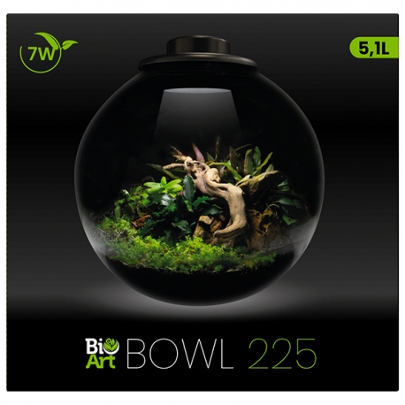 Image 1 - BIOART Bowl 225 LED Nano Garden - Noir - Terrarium Livré Complet - 5,1 Litres Aqua Store