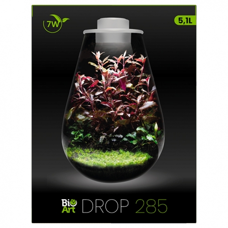 Image 1 - BIOART Drop 285 LED Nano Garden - Blanc - Terrarium Livré Complet - 5,1 Litres Aqua Store