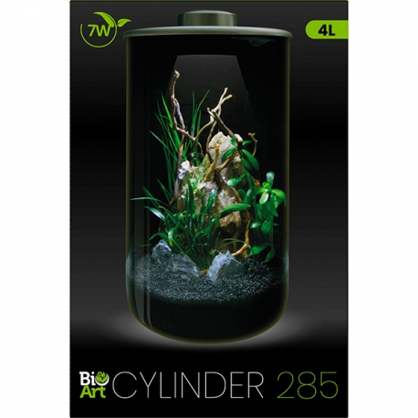 Image 1 - BIOART Cylinder 285 LED Nano Garden - Noir - Terrarium Livré Complet - 4 Litres Aqua Store