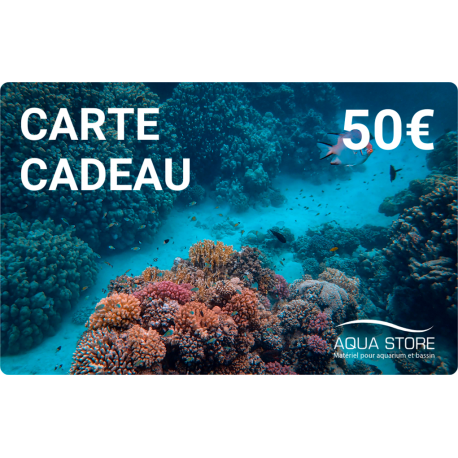 Carte cadeau Aqua Store 50€ Aqua Store