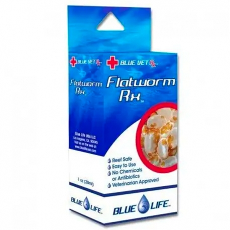 BLUE LIFE USA - Flatworm RX - 30ml - Élimination des Vers Plats Aqua Store