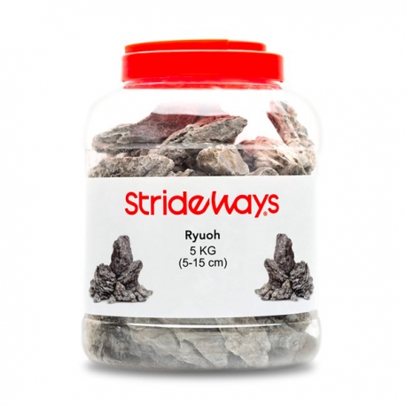 Image 1 - STRIDEWAYS Set de Roches Ryuoh Stone – Bouteille de 5 kg Aqua Store