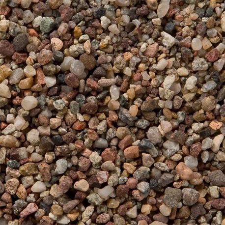 Image 1 - AQUAEL Gravier Naturel Multicolor - 3-5mm - Gravier pour aquarium - 2 kg Aqua Store