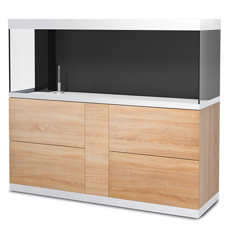 Image 1 - Aquarium OASE HighLine 600 Extra-Clair Chêne tout équipé - 580 Litres Aqua Store