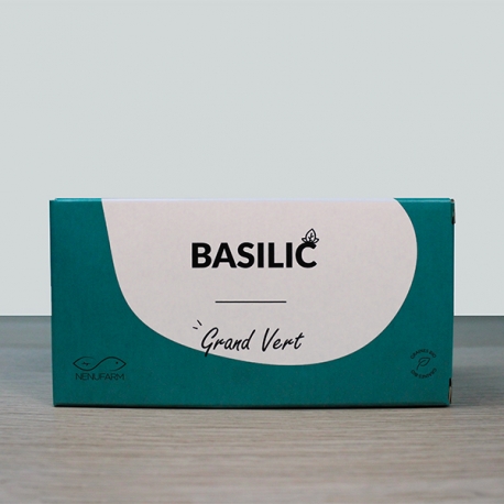 NENUFARM Recharge Basilic Grand Vert - Pour Aquarium Potager Aqua Store
