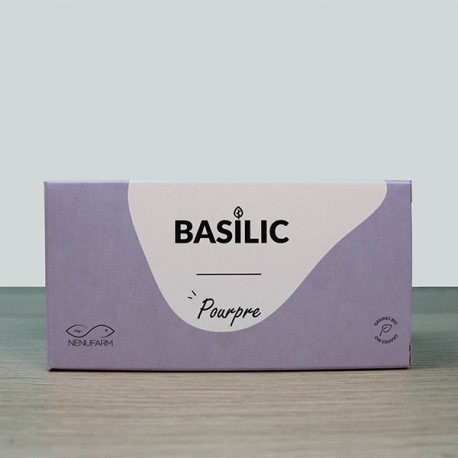 NENUFARM Recharge Basilic Pourpre - Pour Aquarium Potager Aqua Store