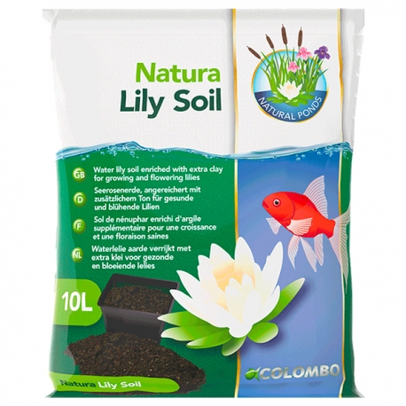 COLOMBO Natura Lily Soil - Terreau pour Nénuphars - 10L Aqua Store