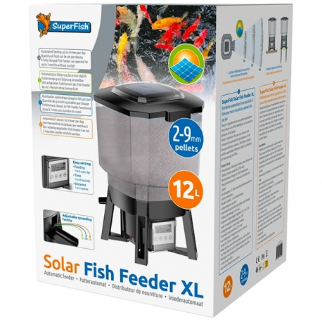 Image 2 - SUPERFISH Solar Fish Feeder XL - Distributeur de nourriture - 12 Litres Aqua Store