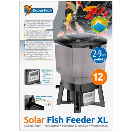 Image 3 - SUPERFISH Solar Fish Feeder XL - Distributeur de nourriture - 12 Litres Aqua Store