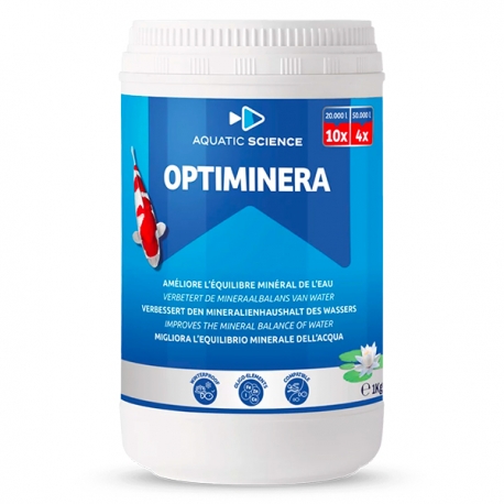 AQUATIC SCIENCE Optiminera 5000 - 250g - Conditionneur d'eau pour bassin de jardin Aqua Store