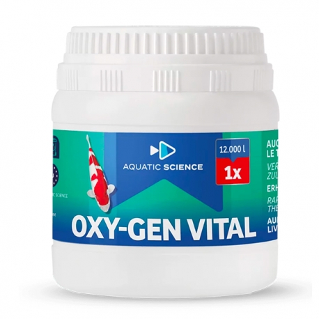 AQUATIC SCIENCE Oxy-gen Vital 12000 - Oxygenation de l'eau pour bassin - 120 g Aqua Store