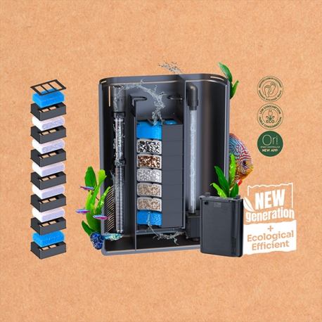 Aquarium AQUATLANTIS Prestige ULTRA 80 Tout Équipé - Couleur : Noir - 85 Litres biobox Aqua Store