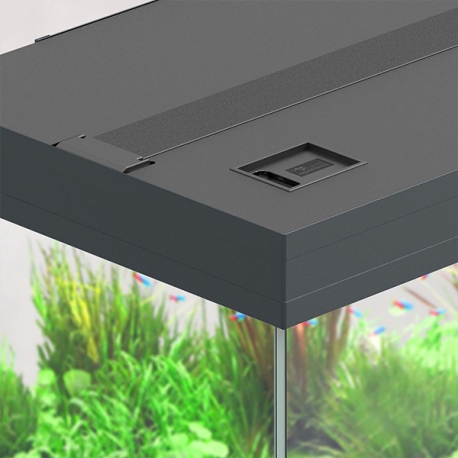 Aquarium AQUATLANTIS Prestige ULTRA 80 Tout Équipé - Couleur : Noir - 85 Litres couverccle Aqua Store